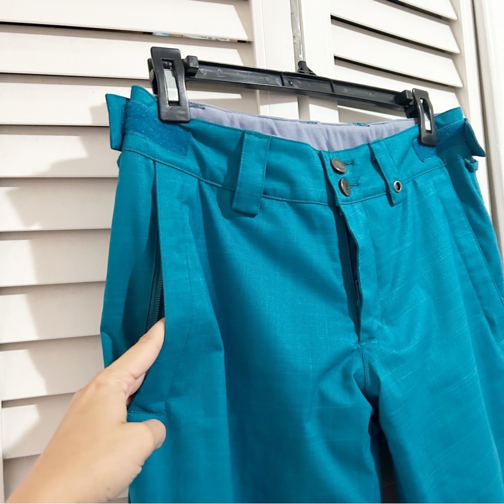 Foursquare Women's Strut Ski Pants in Teal Size XS - Picture 3 of 10